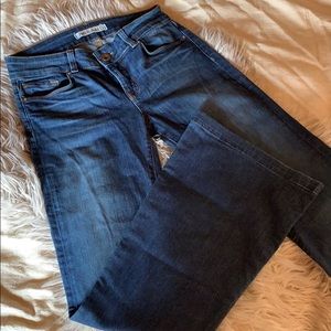 J Brand Mayflower wash flare, wide leg jeans